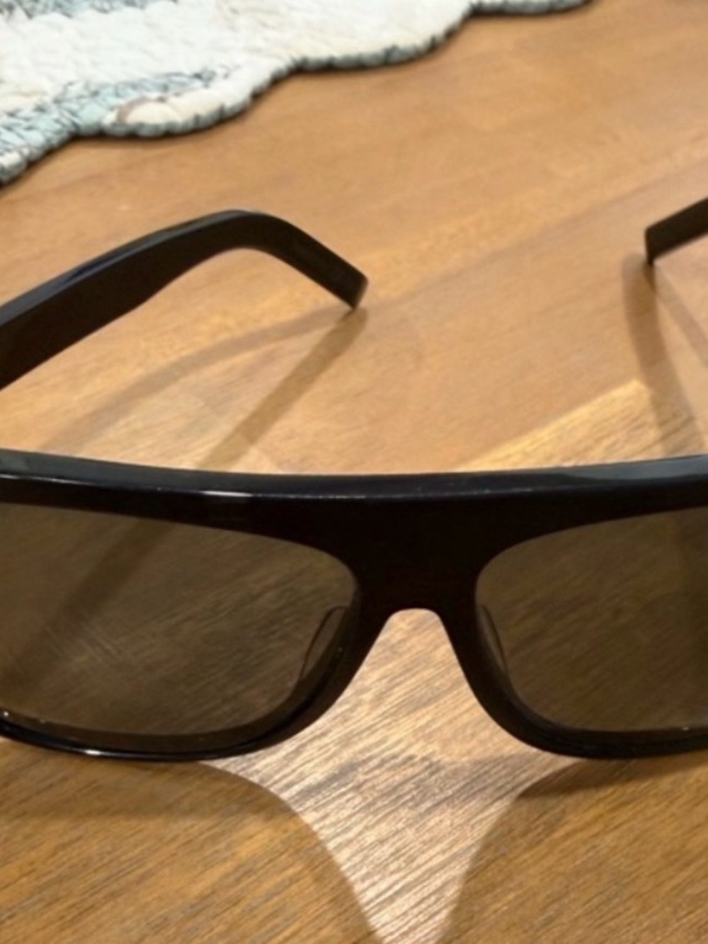 WOMENS Designer Black Rectangular Sunglasses NICE